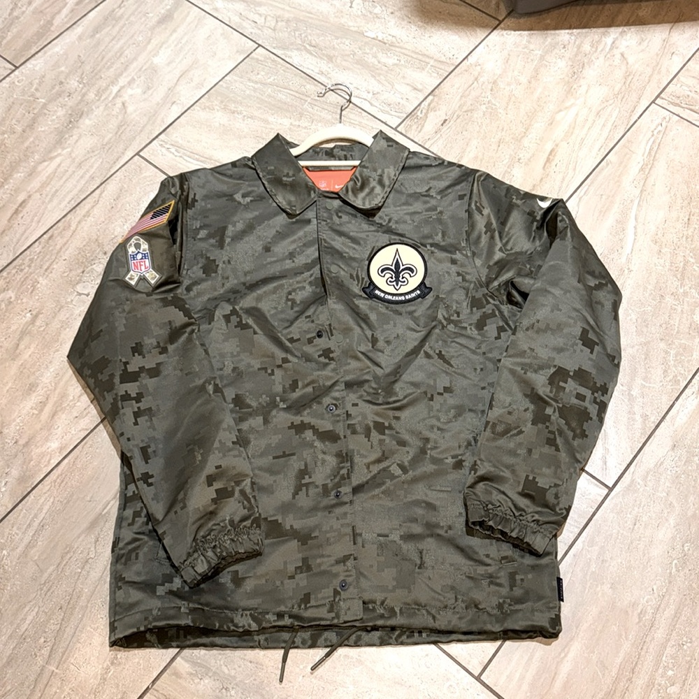 Nike Men's 2019 New Orleans Saints Salute To Service Jacket